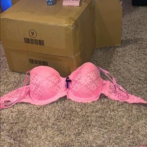 Polo Pink Push up Bra 38C
